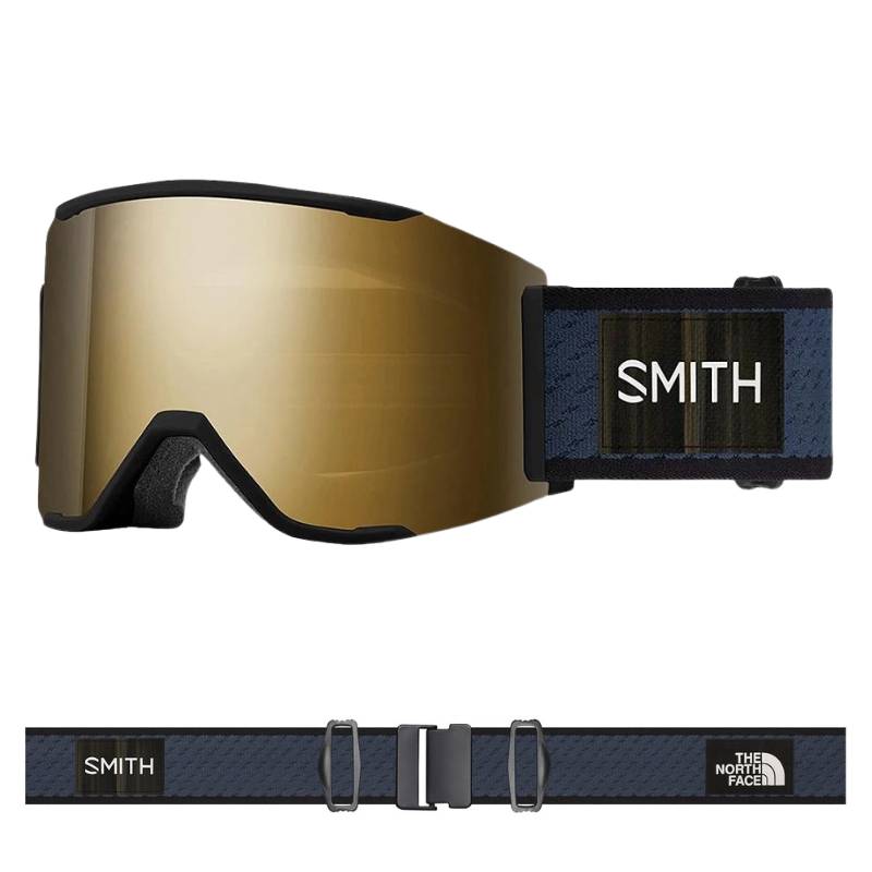 Squad Mag TNF Shady Blue + ChromaPop™ Storm Blue Mirror - SnowTech - Goggles