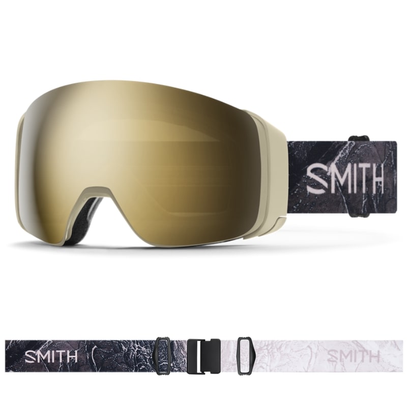 4D MAG AC Sage Cattabriga-Alosa + ChromaPop™ Sun Black Gold Mirror - SnowTech - Goggles