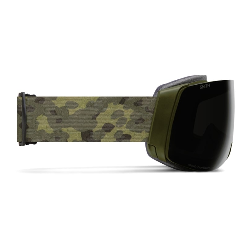 4D MAG Vintage Camo + ChromaPop™ Sun Black - SnowTech - Goggles