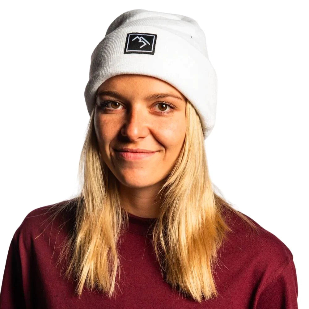 BEANIE - WHITE - SnowTech - Beanies