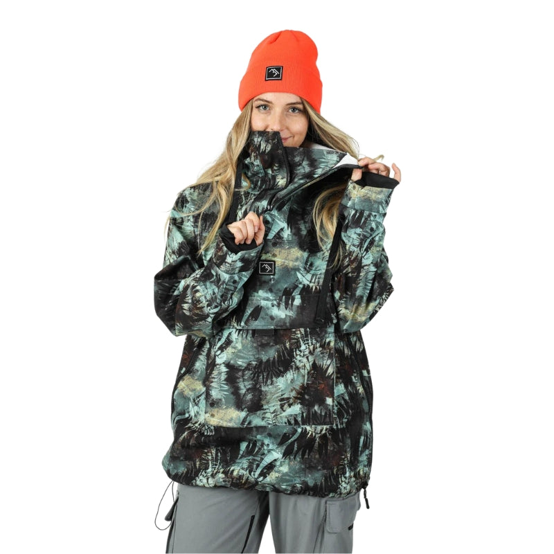 SOFTSHELL ANORAK 2.0 - JUNGLE FERNS - SnowTech - Anoraks