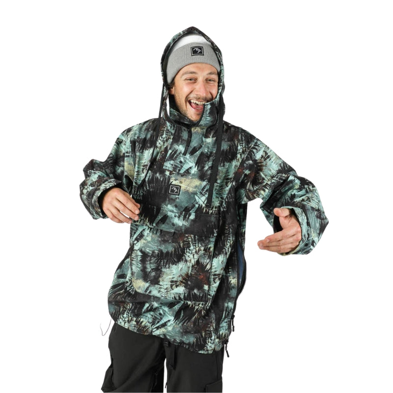 SOFTSHELL ANORAK 2.0 - JUNGLE FERNS - SnowTech - Anoraks