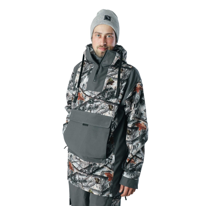 SOFTSHELL ANORAK - FOREST CAMO - SnowTech - Anoraks