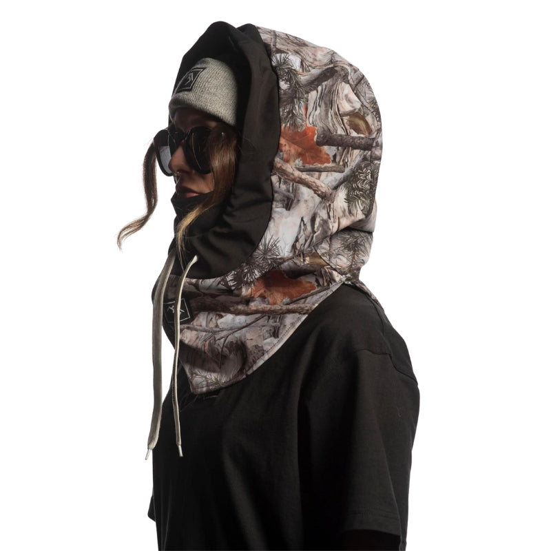 Storm Hood Facemask - FOREST CAMO - SnowTech - Storm Hood