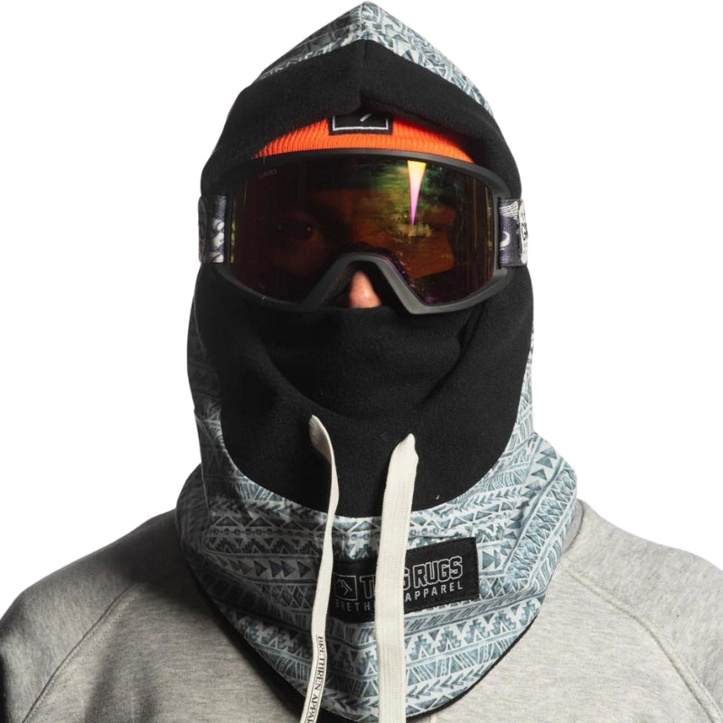 Druid Hood Facemask - FRESH PRINTS - SnowTech - Druid Hood